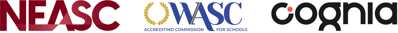 International Schooling accreditation and affiliation logos