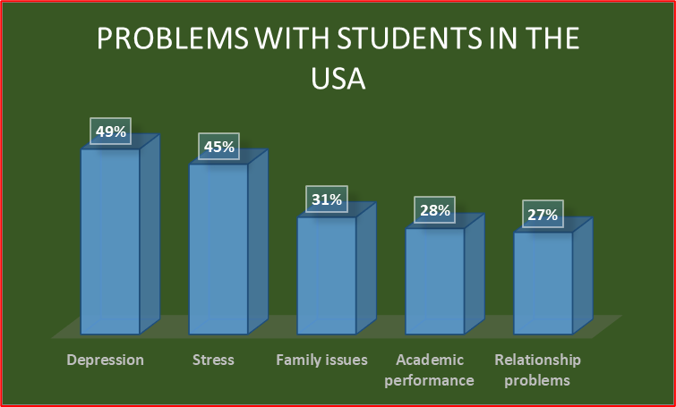 Problems of student in USA